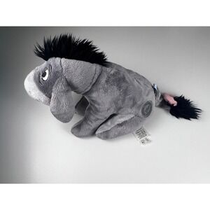 Disney Store Eeyore Plush Stuffed Animal Gray Authentic Licensed Disney Park Toy